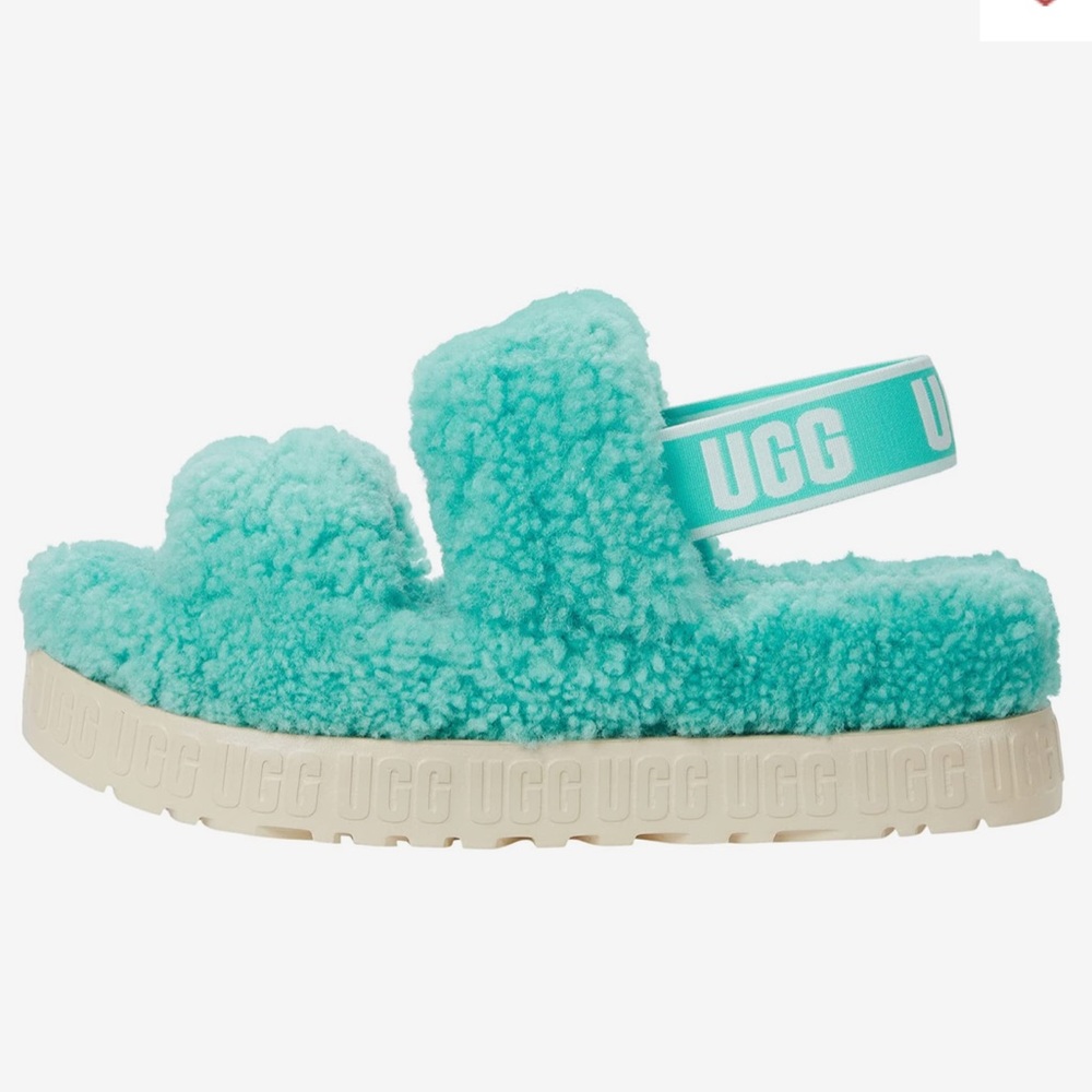 Ugg Oh Fluffita Tide Pool Slippers Women’s 9 NWT